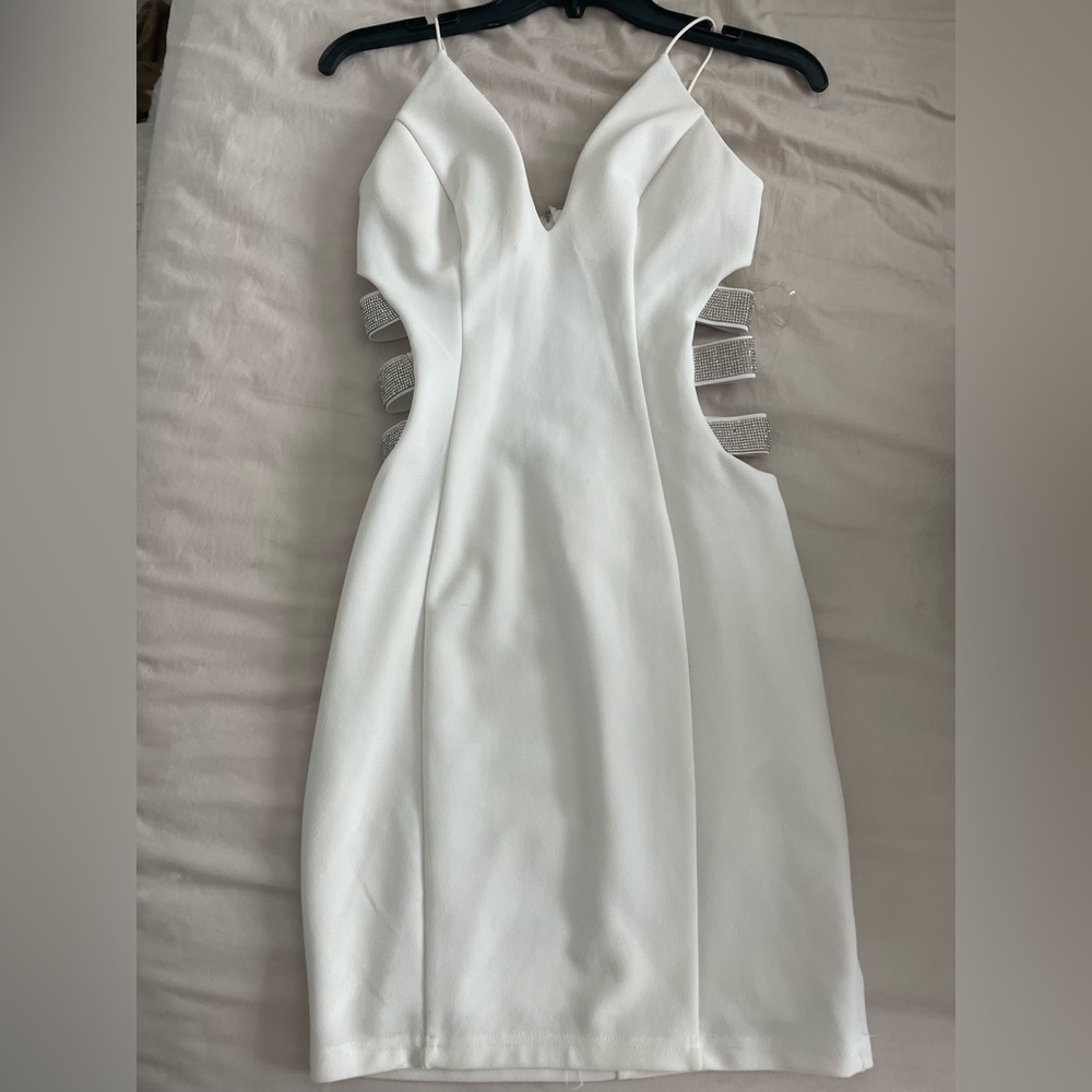 white homecoming/going out dress